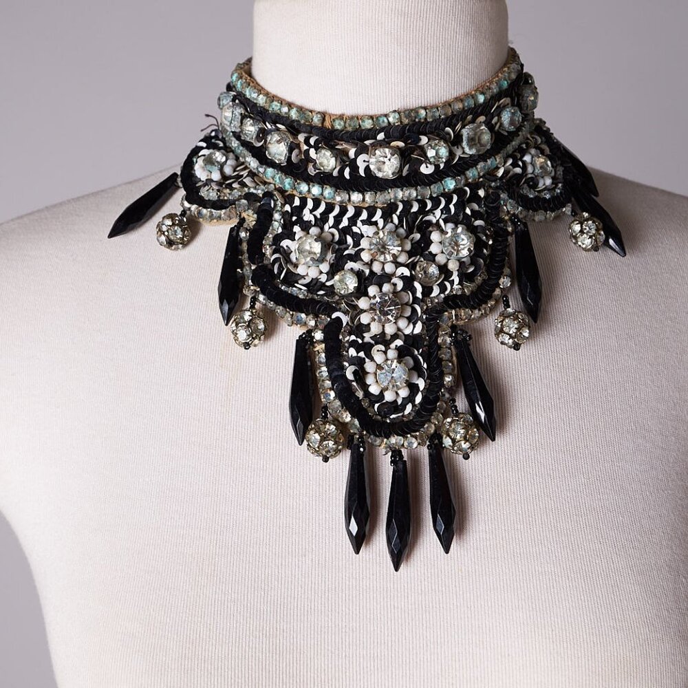 1970s Circus Costume Necklace of Barbara Woodcock Elephant Trainer